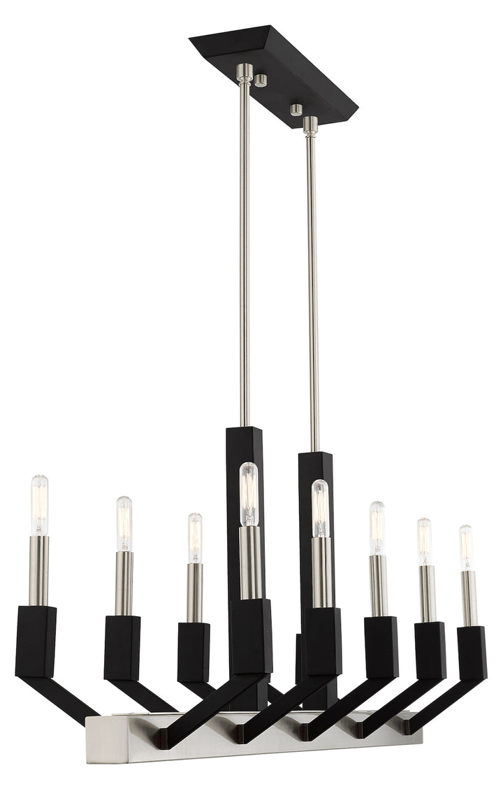 10 Light Linear Chandelier