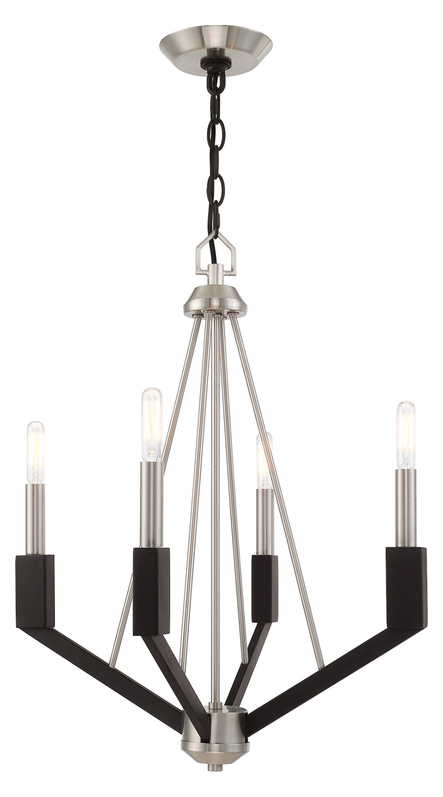 4 Light Mini Chandelier by Livex Lighting