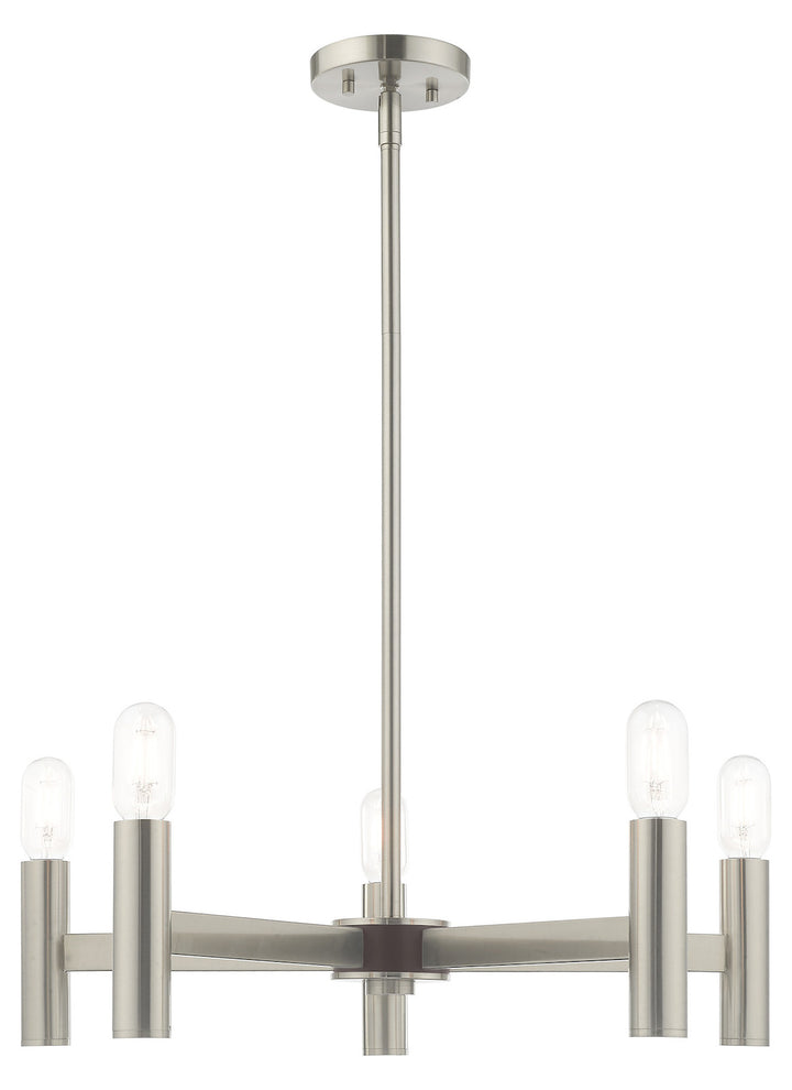 5 Light Chandelier by Livex Lighting