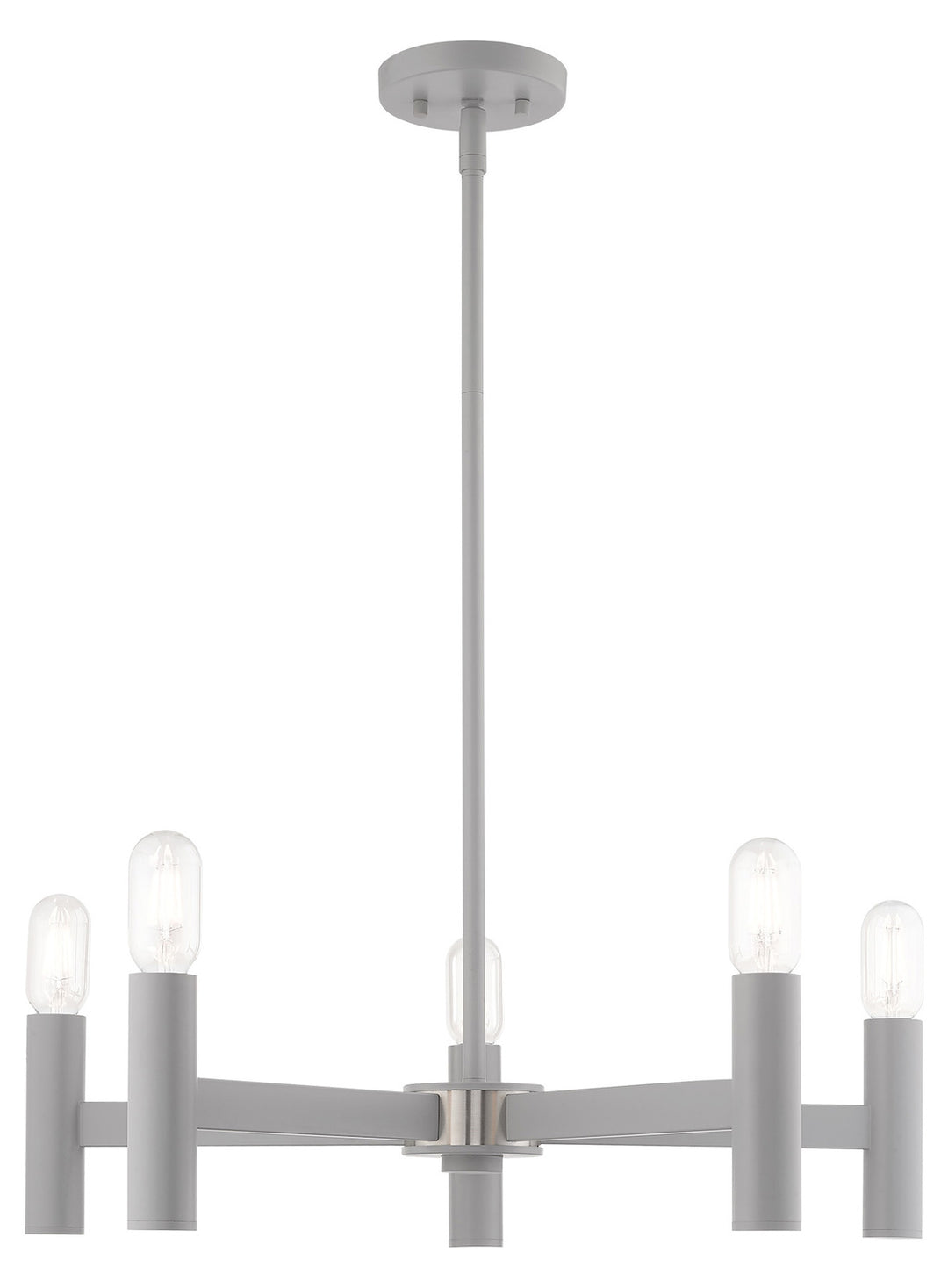 5 Light Chandelier by Livex Lighting