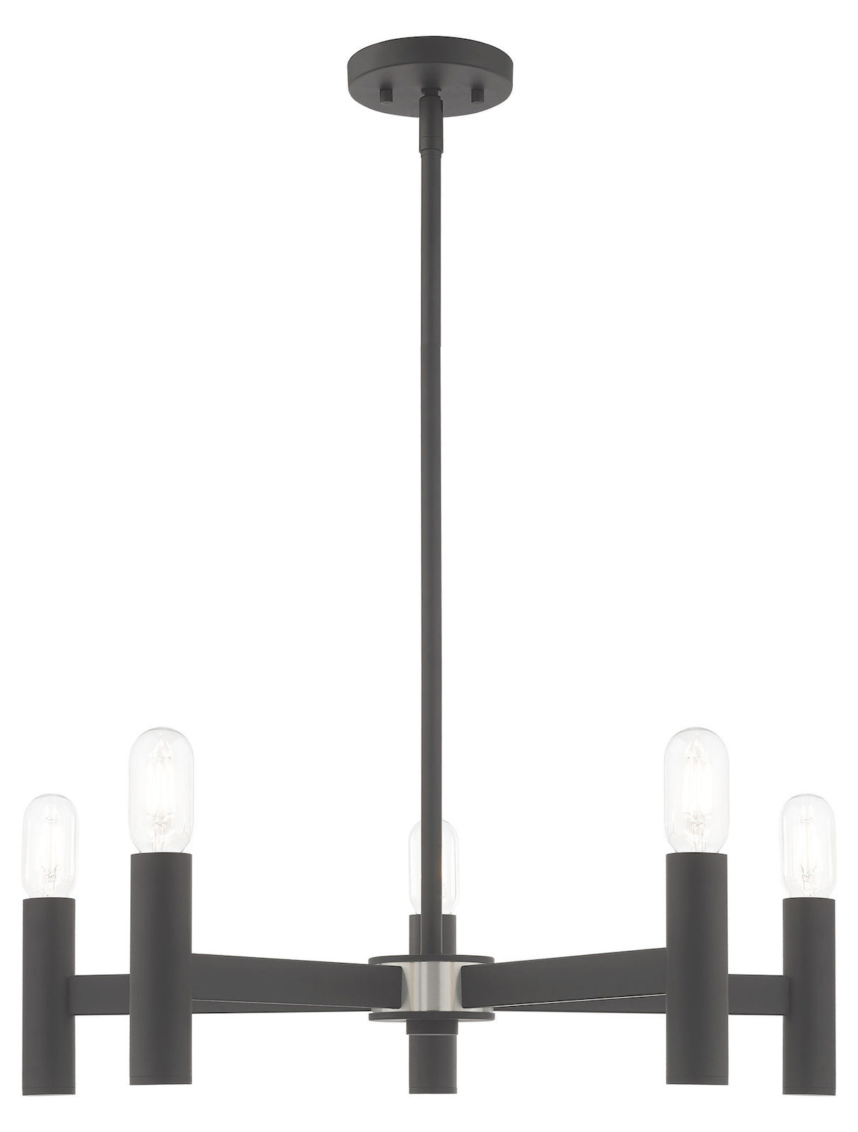 5 Light Chandelier by Livex Lighting