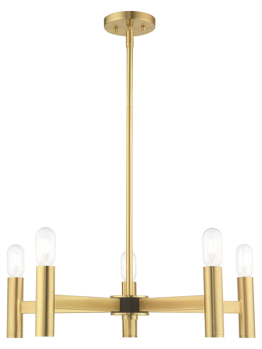 5 Light Chandelier by Livex Lighting