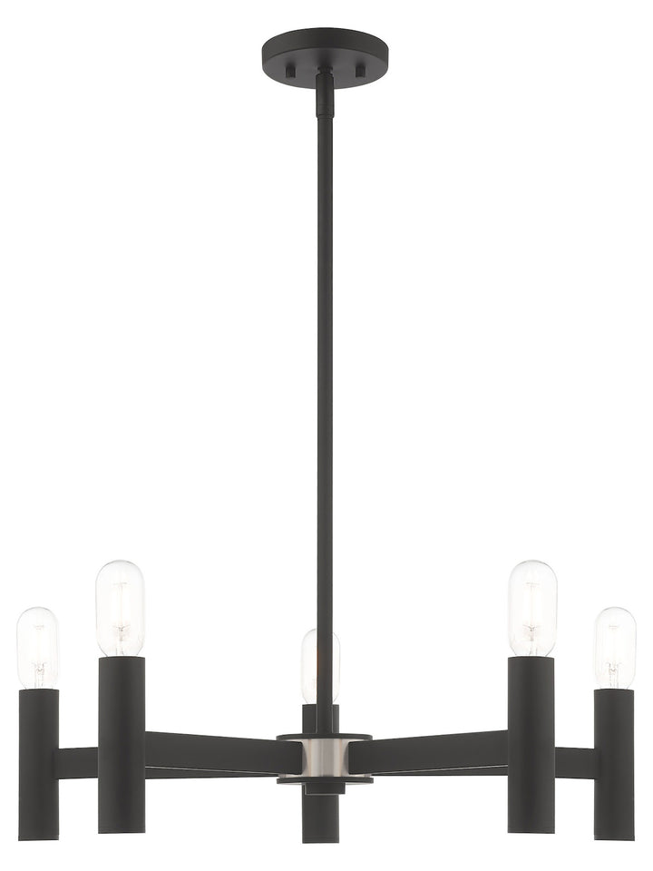 5 Light Chandelier by Livex Lighting