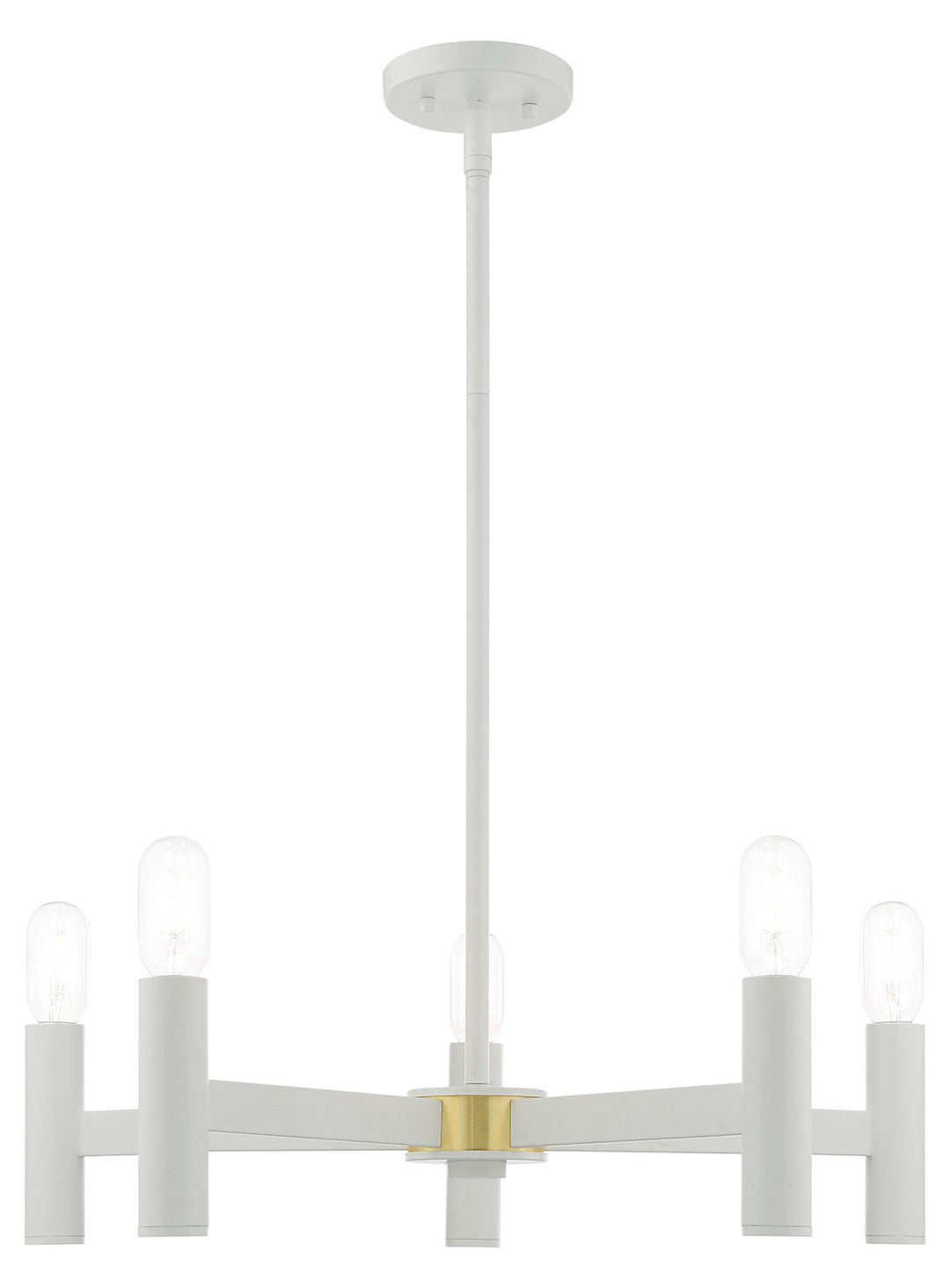 5 Light Chandelier by Livex Lighting
