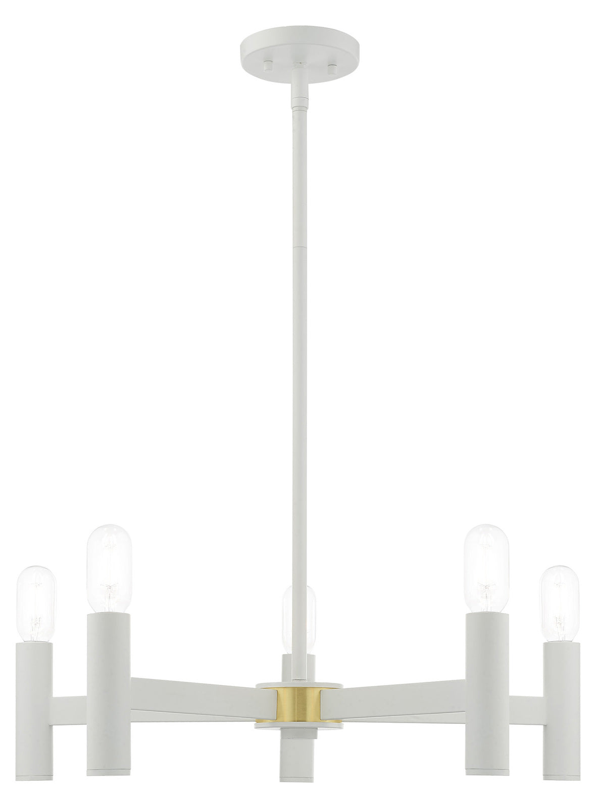 5 Light Chandelier by Livex Lighting