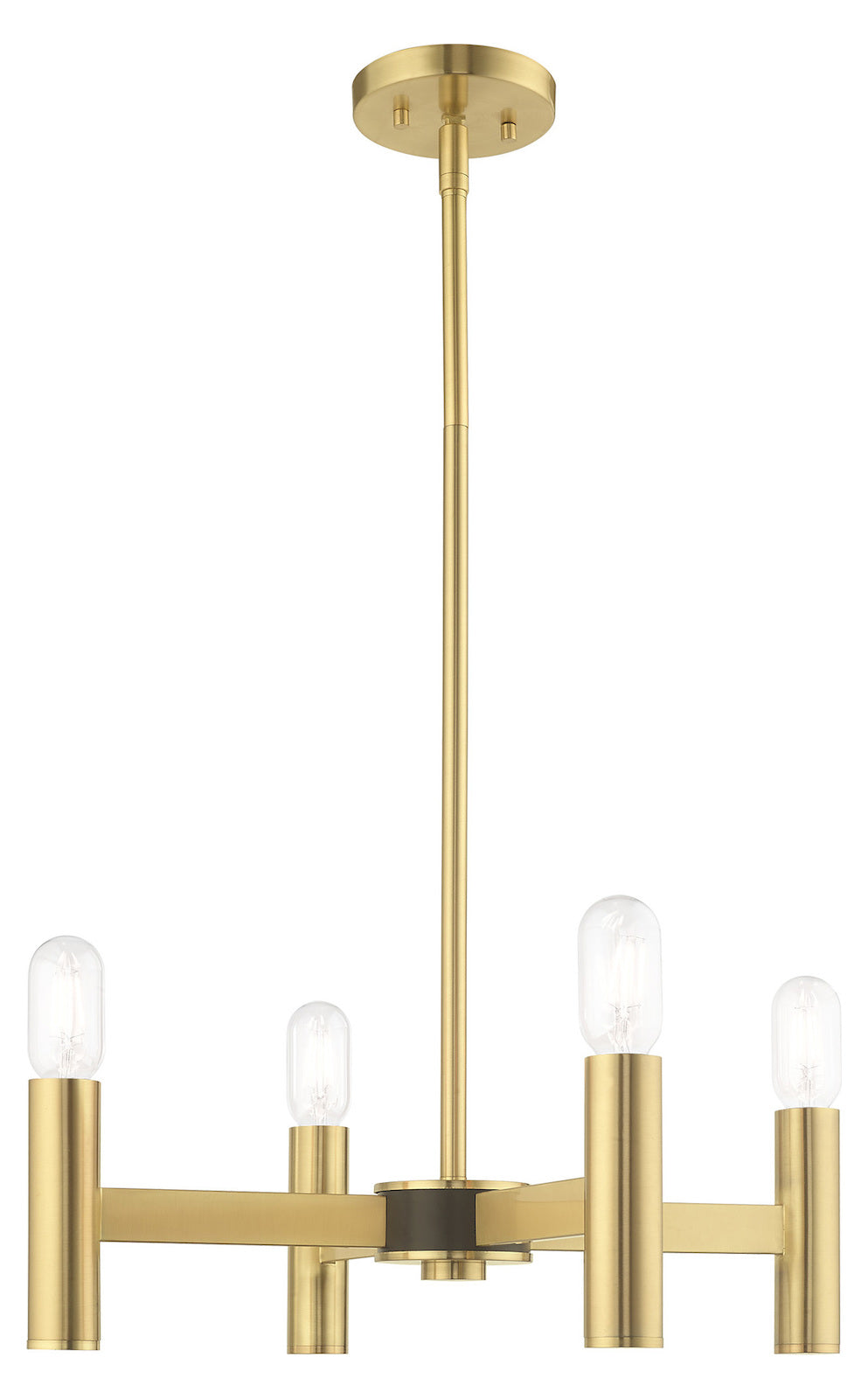 4 Light Mini Chandelier by Livex Lighting