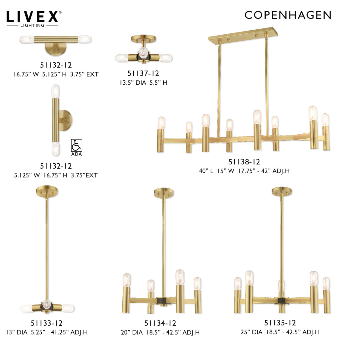 4 Light Mini Chandelier