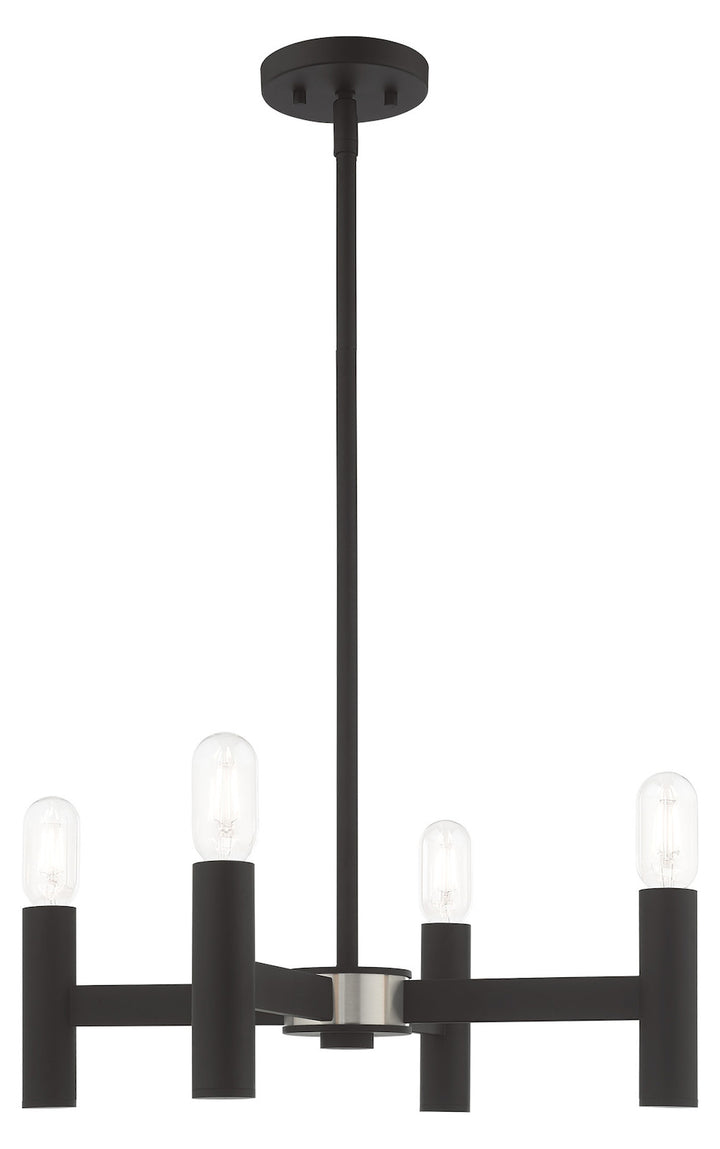 4 Light Mini Chandelier by Livex Lighting
