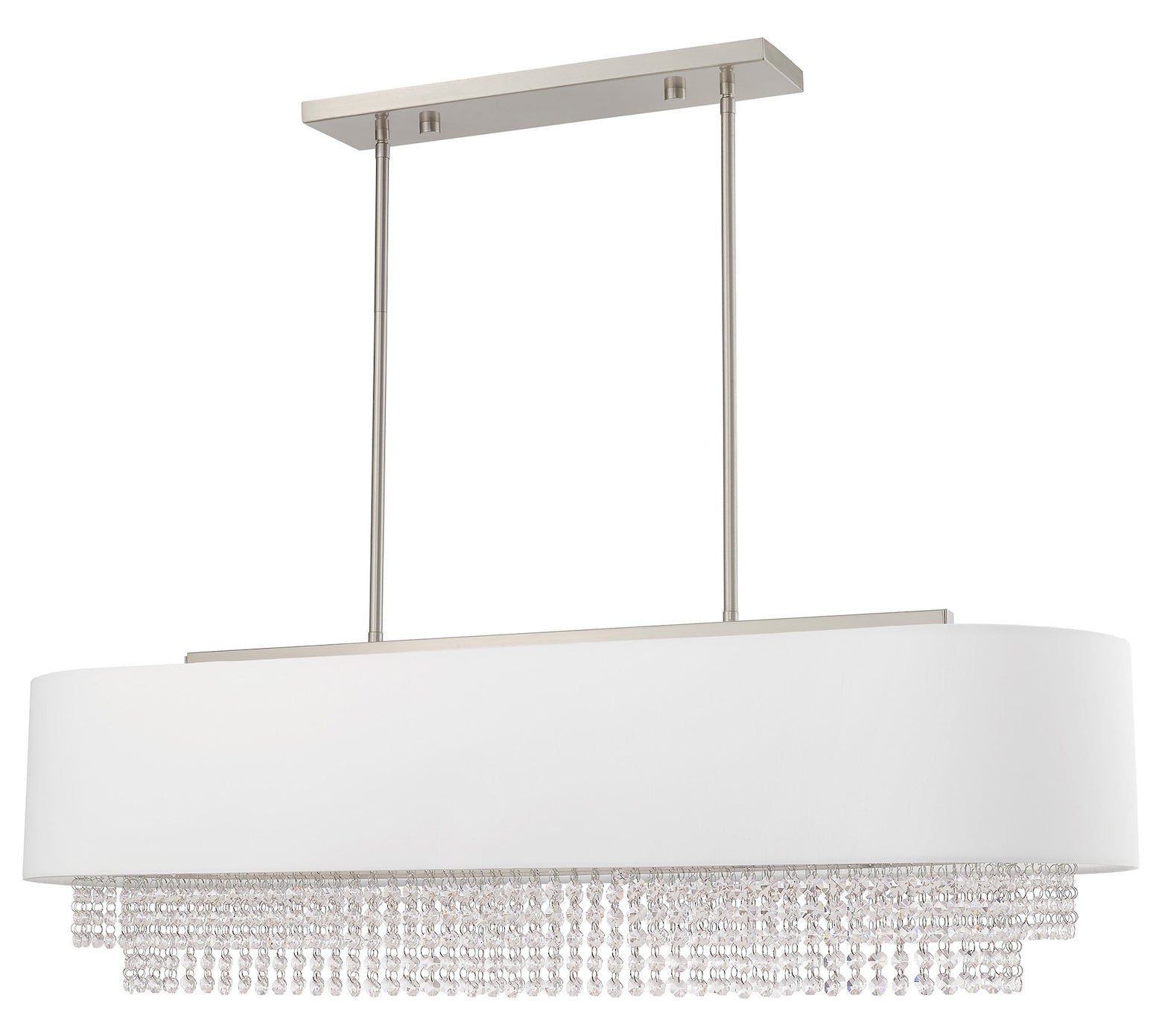 41 Inch 5 Light Linear Chandelier