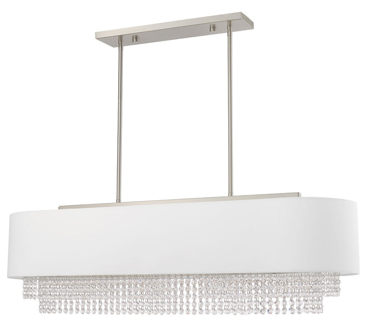 41 Inch 5 Light Linear Chandelier
