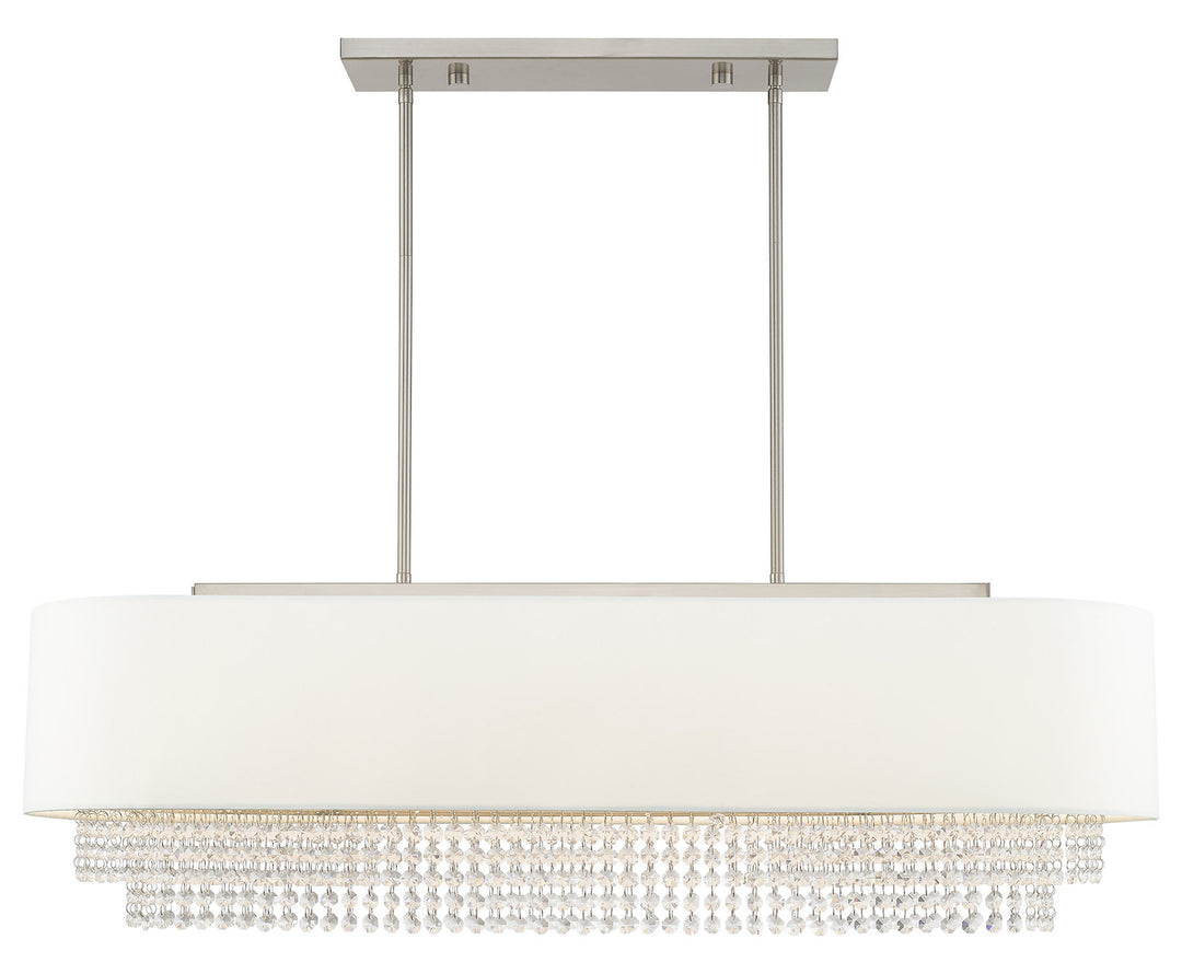 41 Inch 5 Light Linear Chandelier