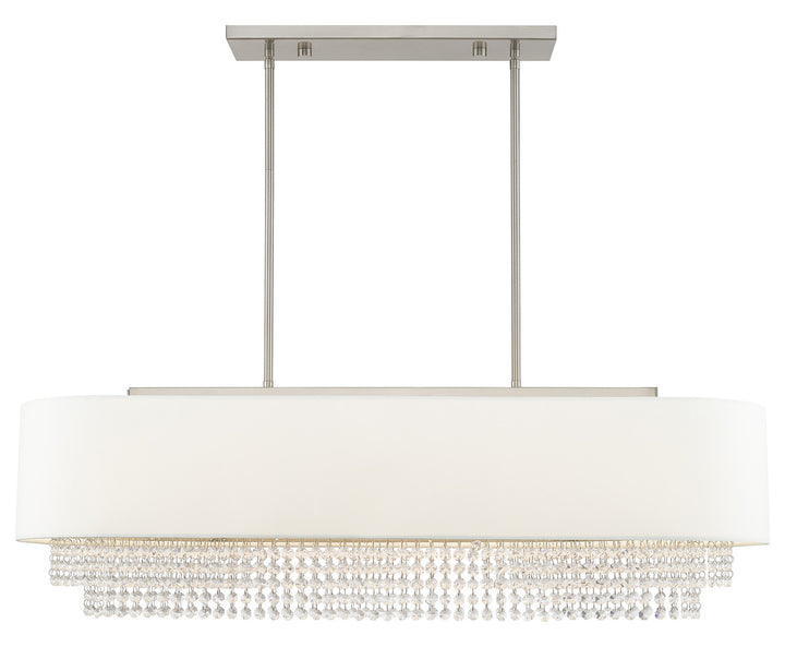 41 Inch 5 Light Linear Chandelier