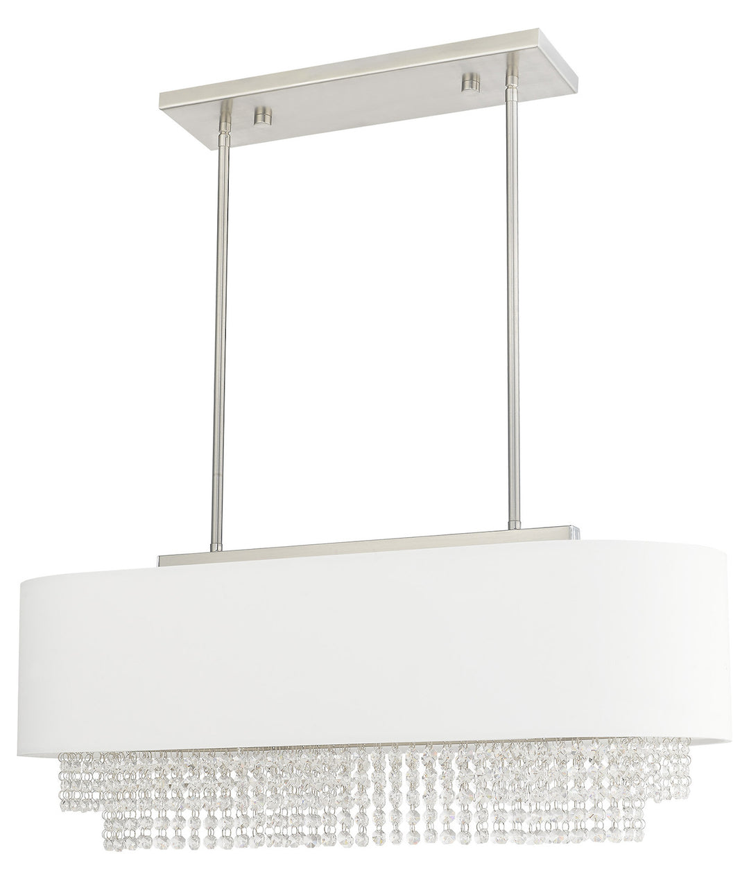 31 Inch 3 Light Linear Chandelier