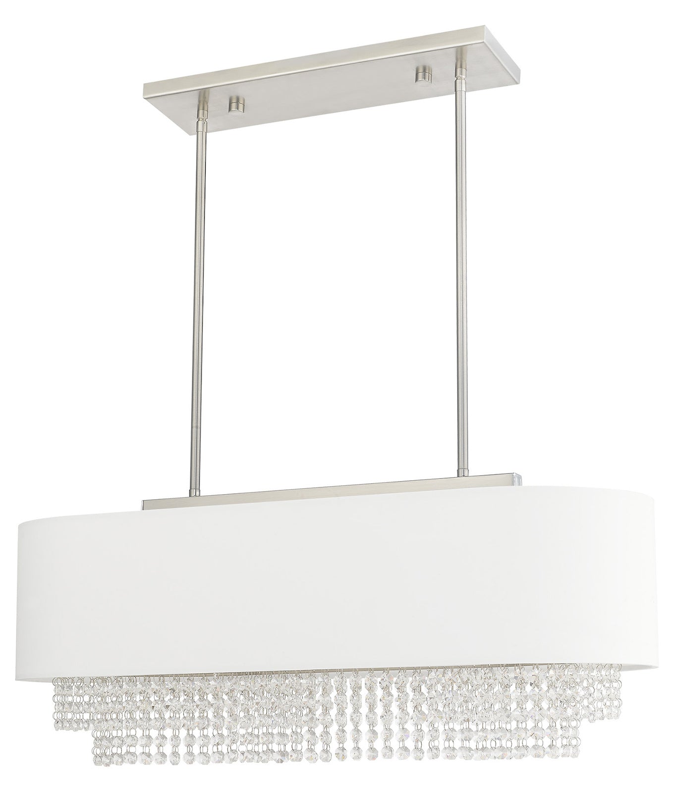 31 Inch 3 Light Linear Chandelier