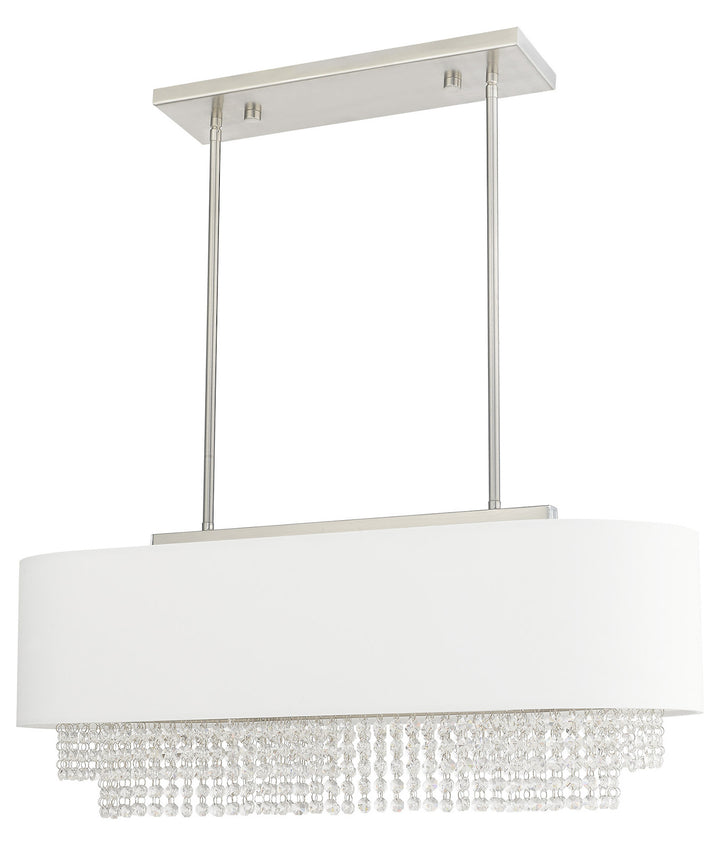 31 Inch 3 Light Linear Chandelier