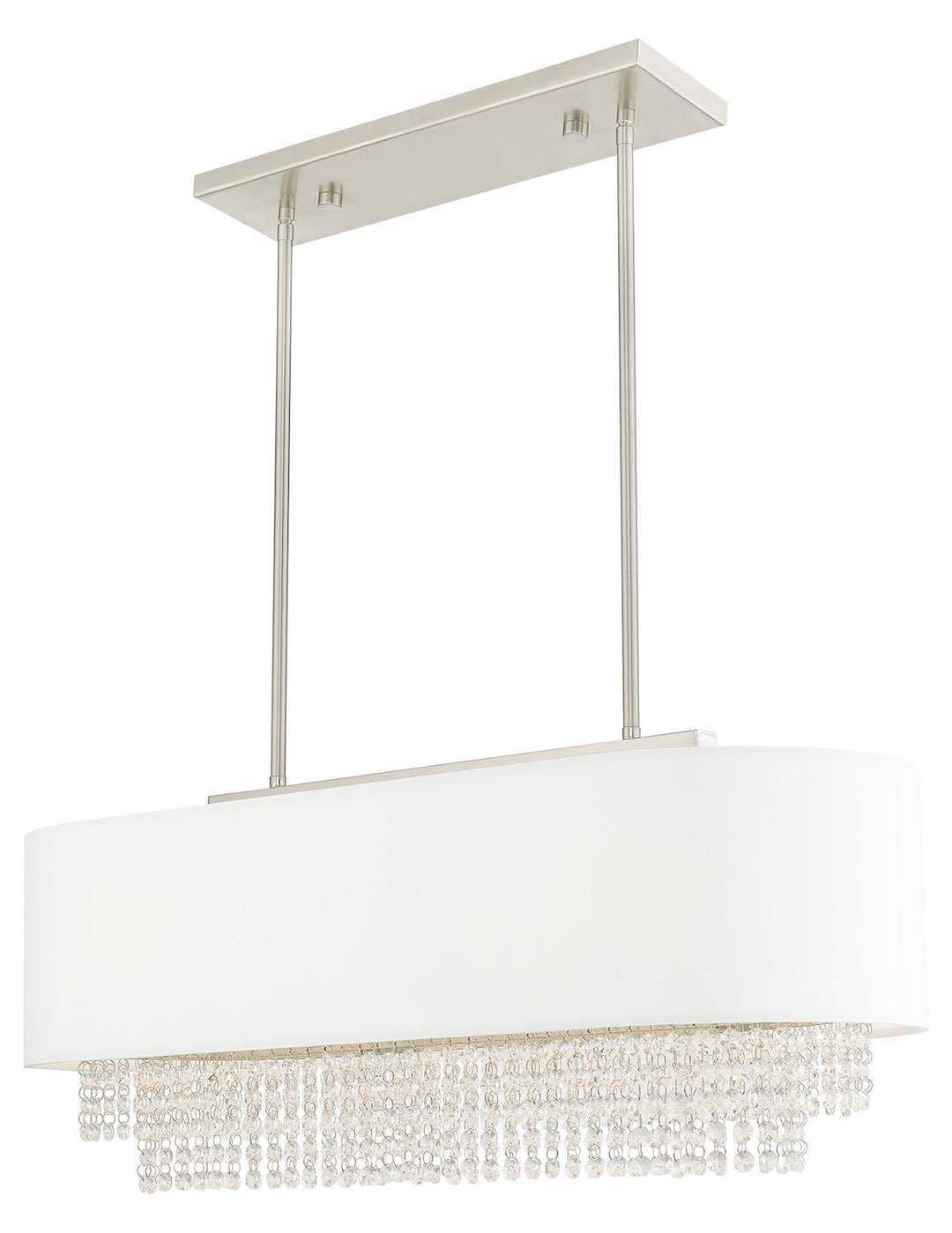31 Inch 3 Light Linear Chandelier