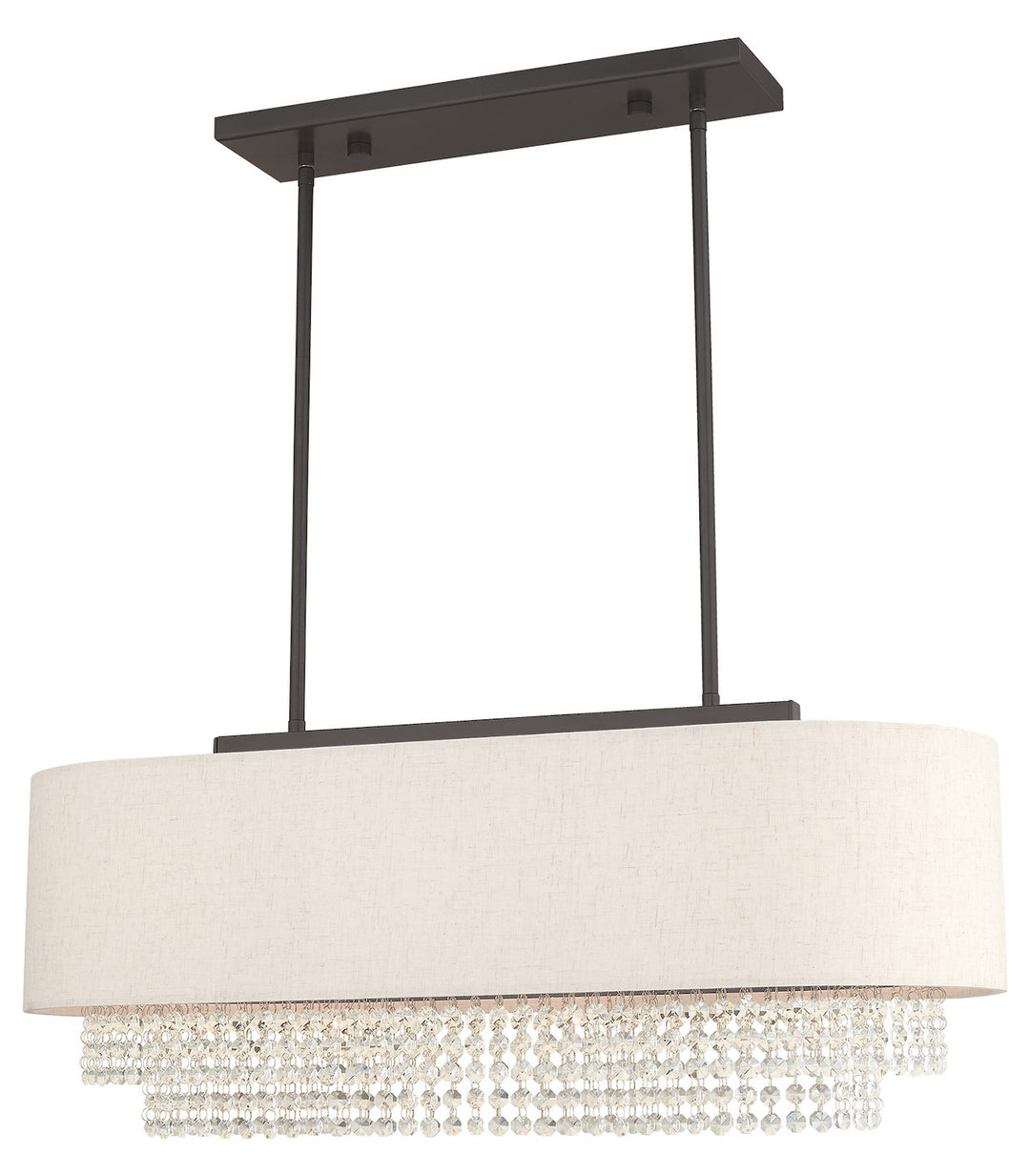 3 Light Linear Chandelier by Livex Lighting
