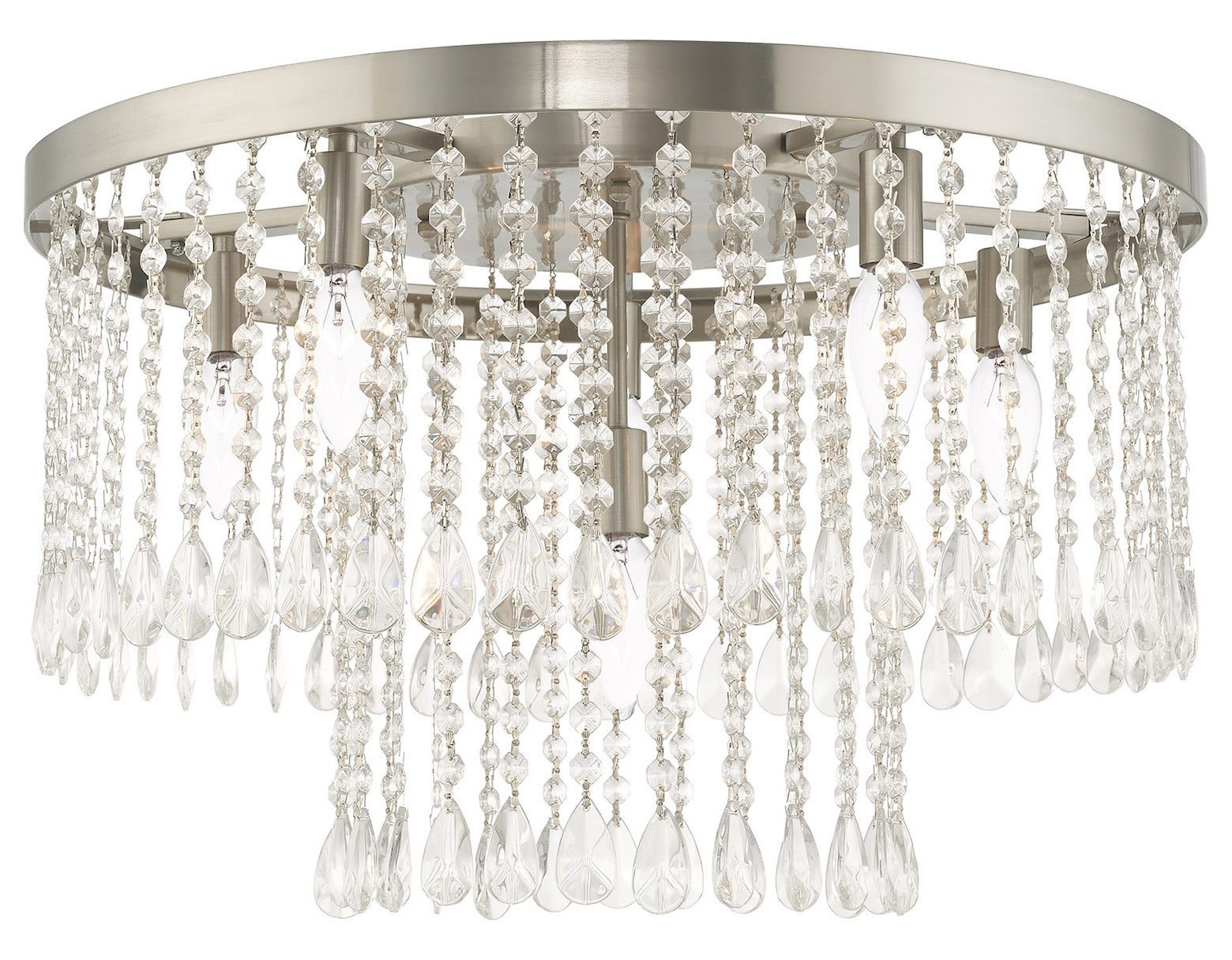 22 Inch 6 Light Ceiling Mount by Livex Lighting