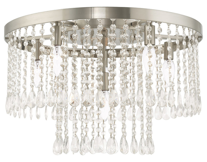 22 Inch 6 Light Ceiling Mount by Livex Lighting