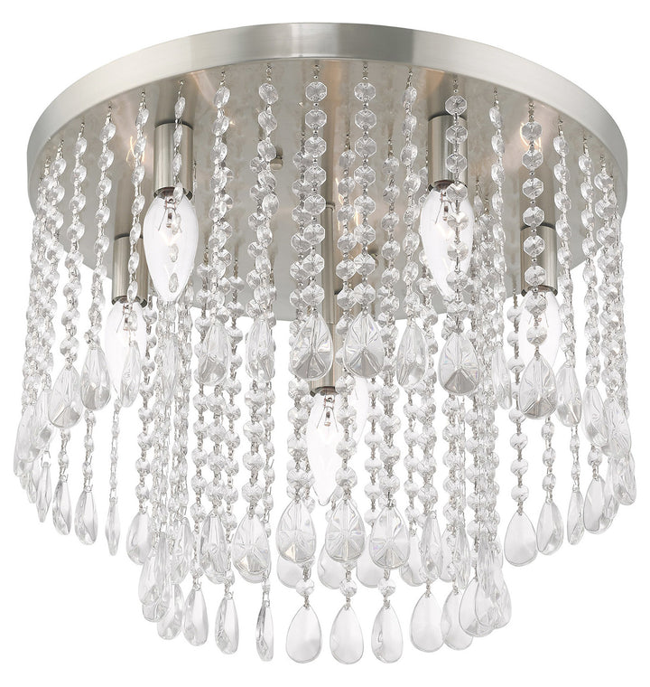 17.75 Inch 6 Light Ceiling Mount