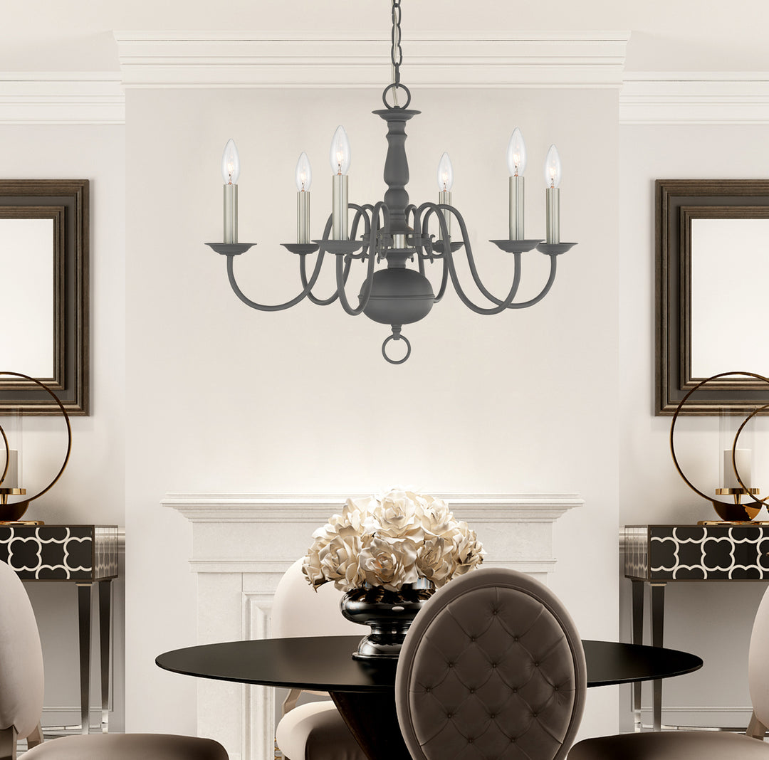 6 Light Chandelier