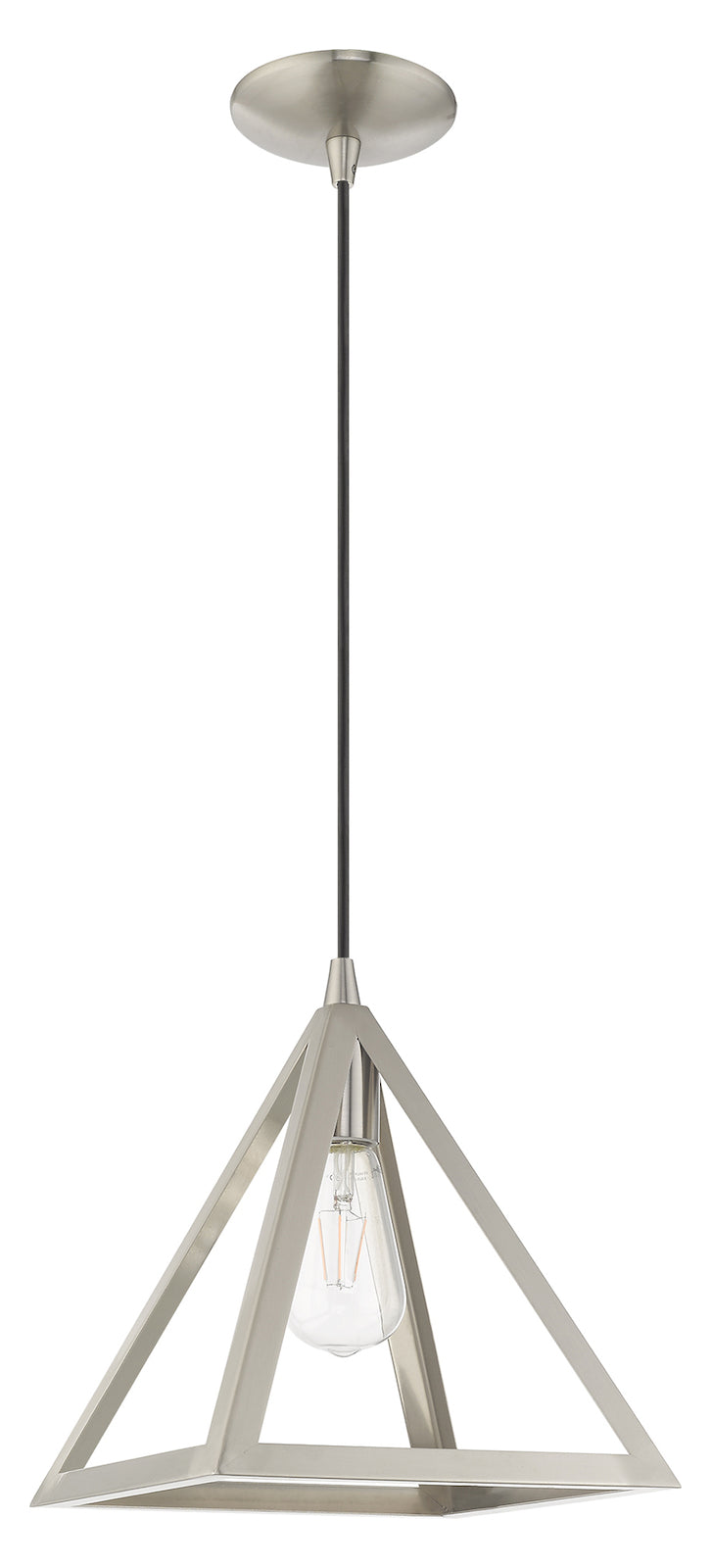 Geometric Shade 13.875 Inch1 Light Mini Pendant