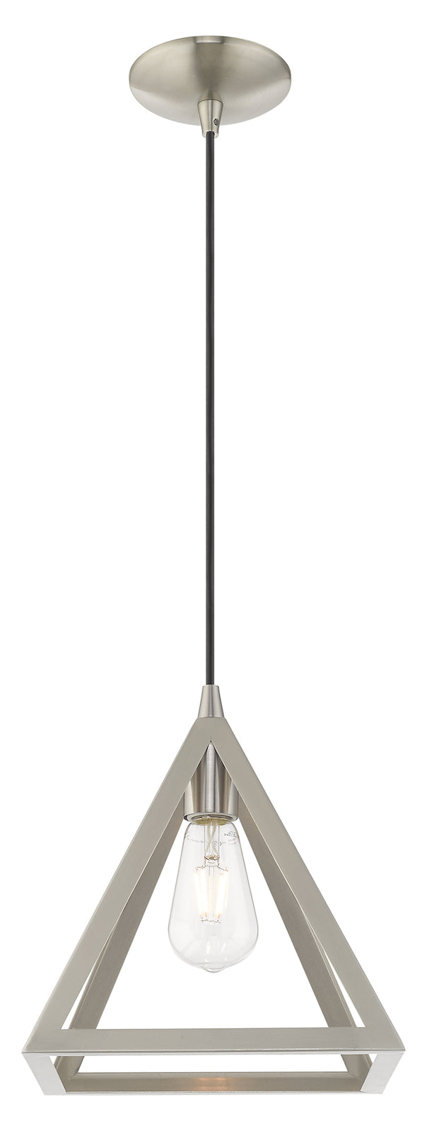 Geometric Shade 13.875 Inch1 Light Mini Pendant