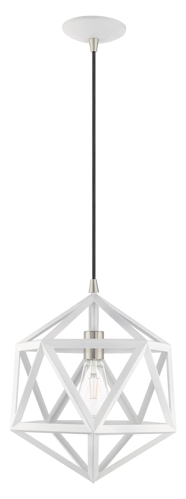 Geometric Shade 13 Inch1 Light Mini Pendant