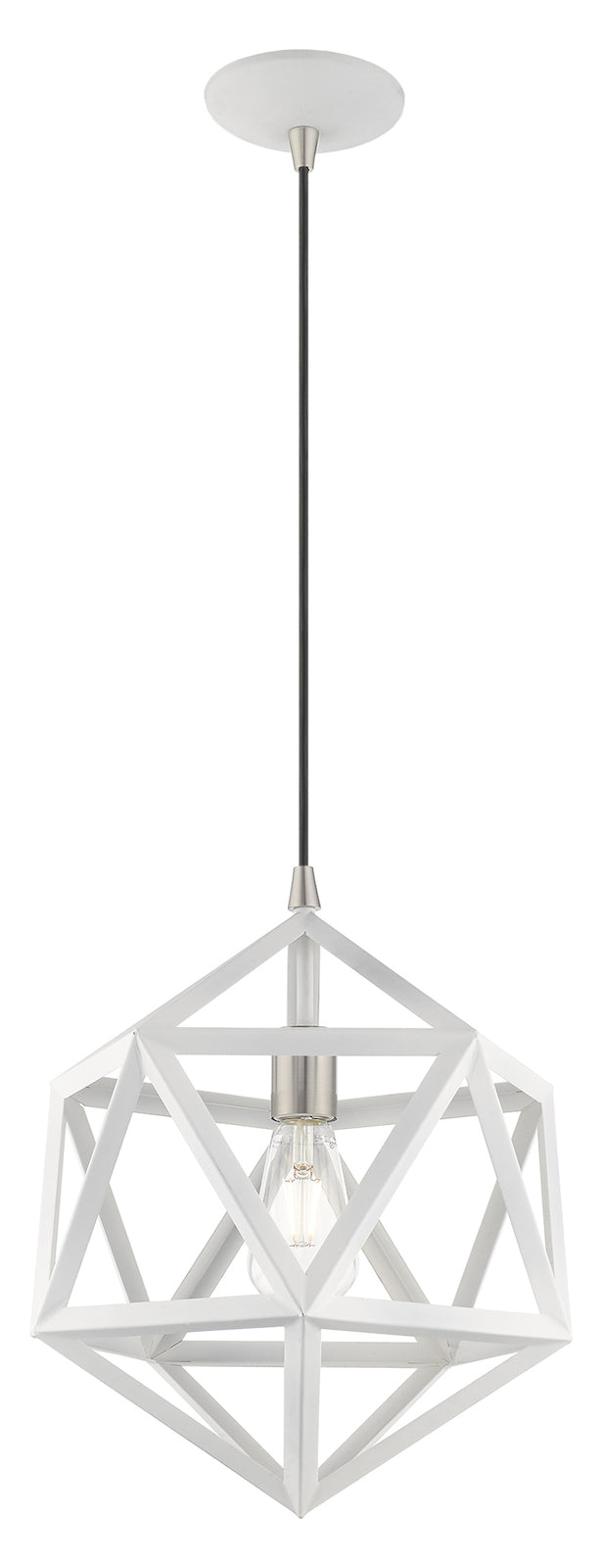 Geometric Shade 13 Inch1 Light Mini Pendant