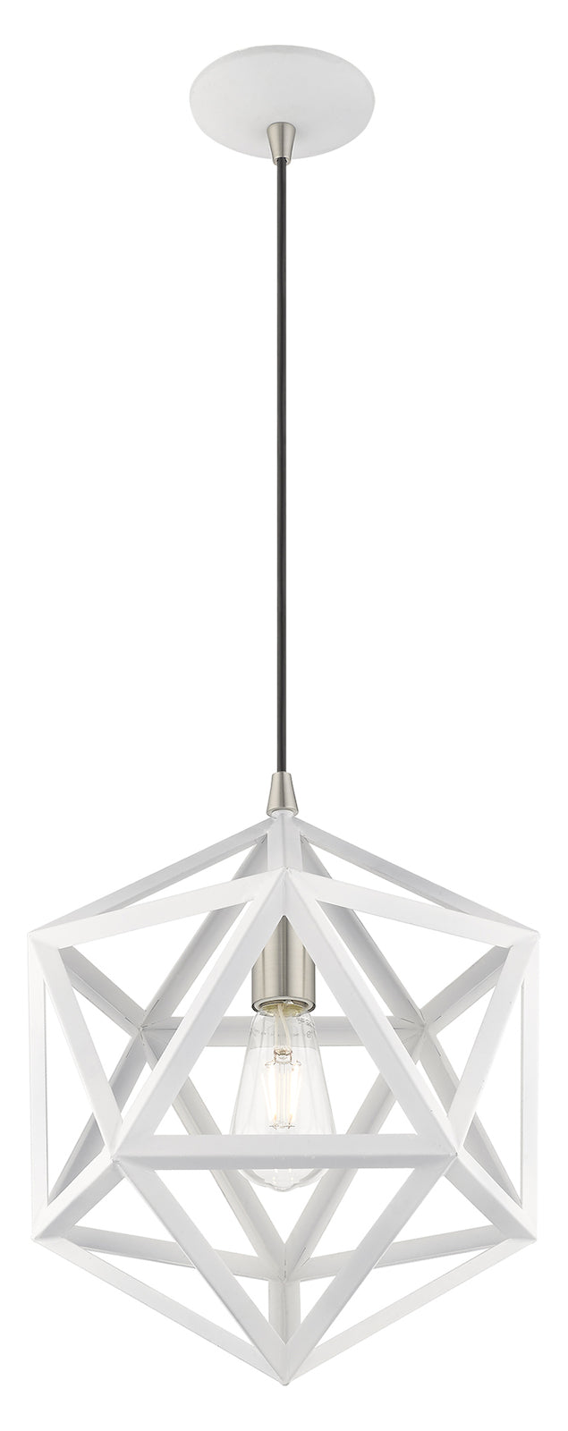 Geometric Shade 13 Inch1 Light Mini Pendant