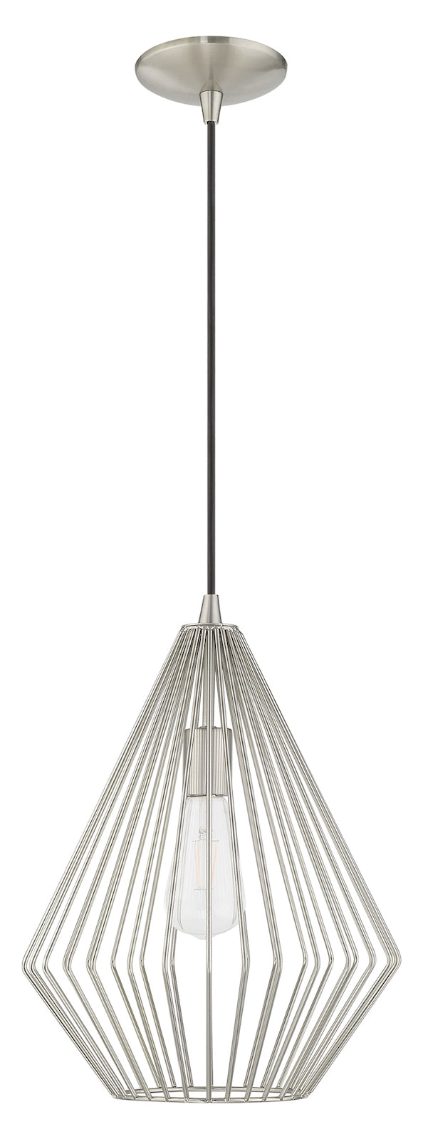 Geometric Shade 11.5 Inch 1 Light Mini Pendant