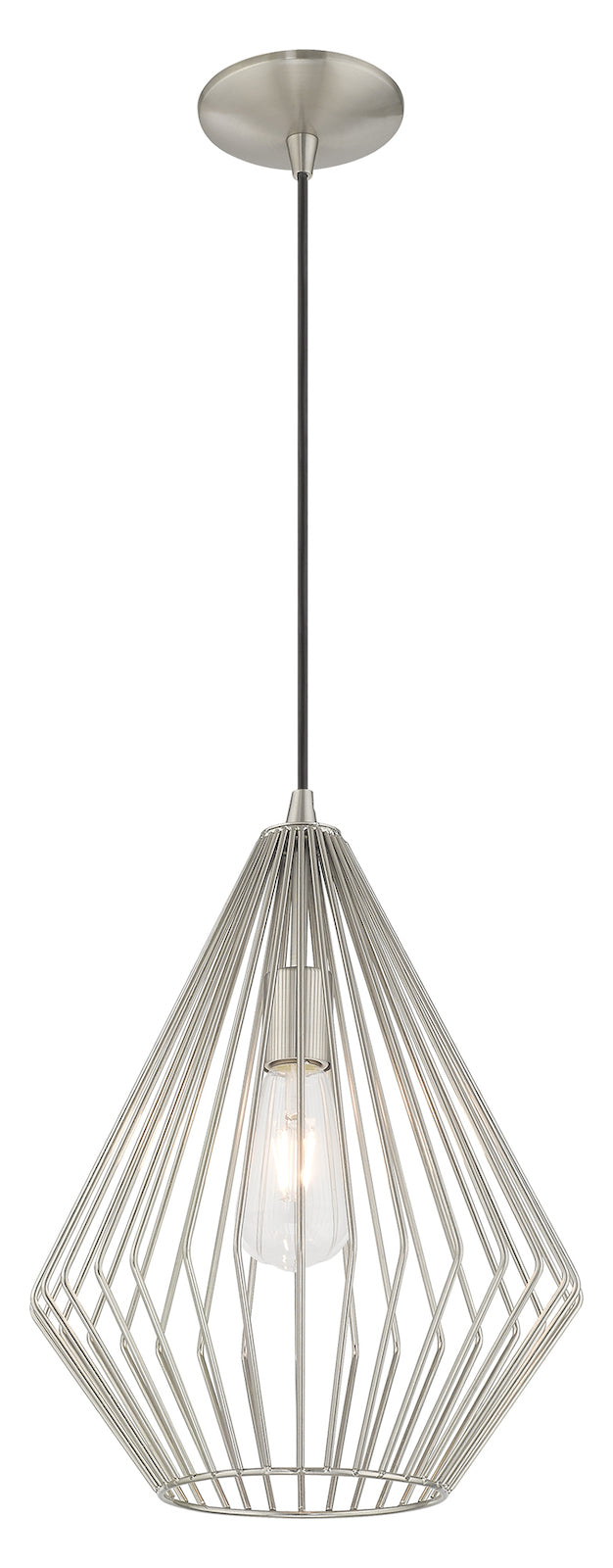 Geometric Shade 11.5 Inch 1 Light Mini Pendant