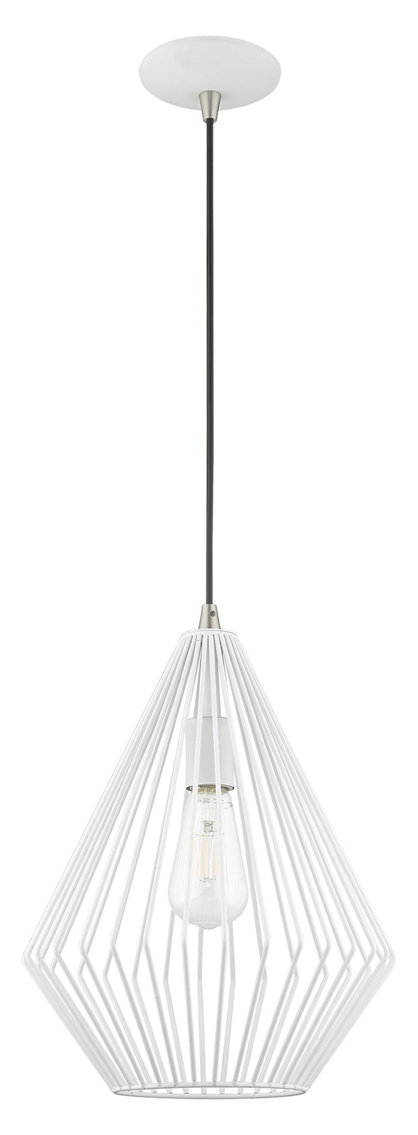 Geometric Shade 11.5 Inch 1 Light Mini Pendant