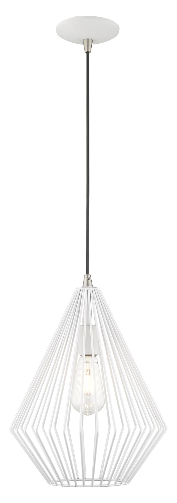 Geometric Shade 11.5 Inch 1 Light Mini Pendant