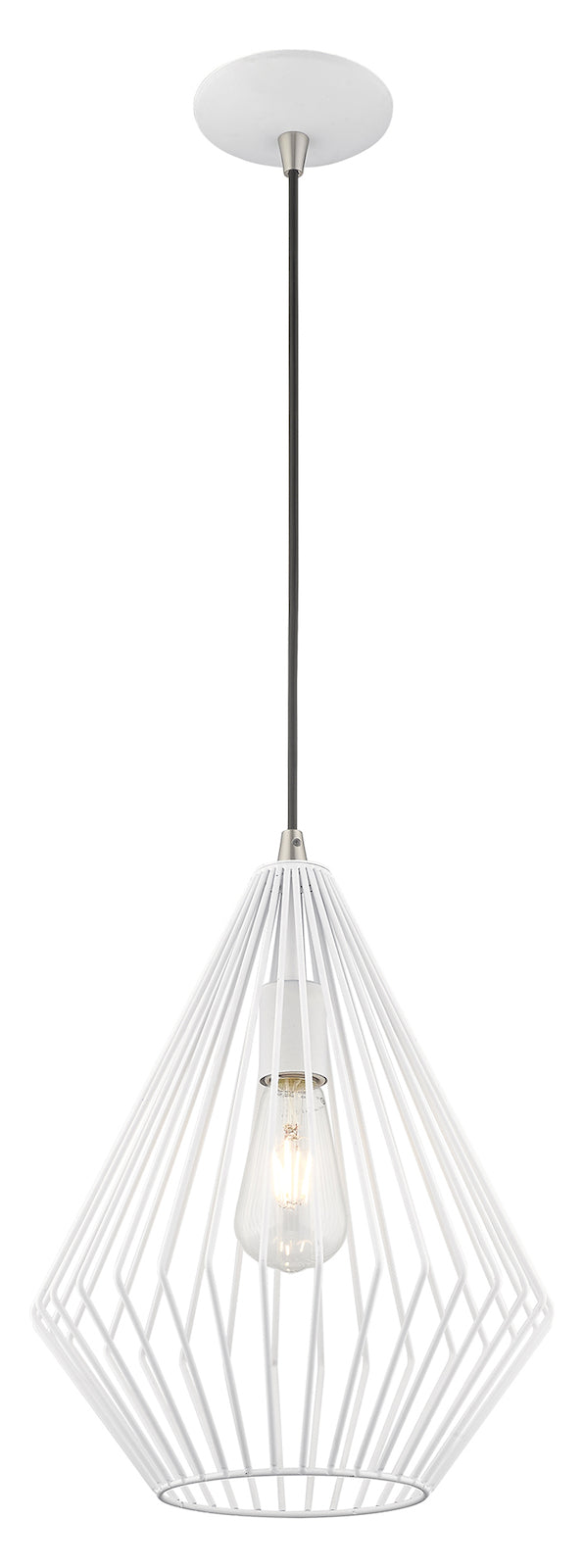 Geometric Shade 11.5 Inch 1 Light Mini Pendant