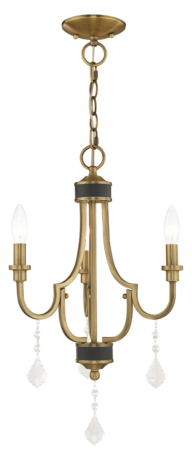 3 Light Mini Chandelier by Livex Lighting