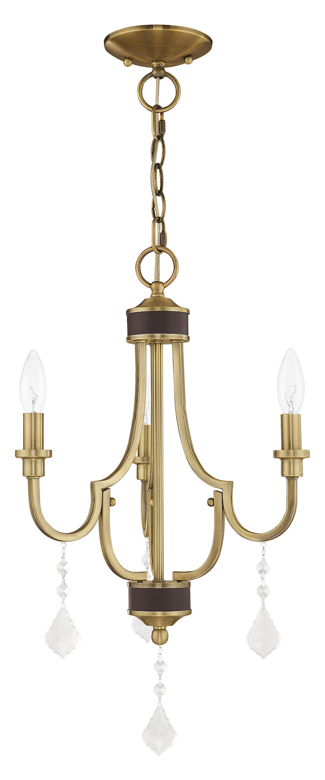 3 Light Mini Chandelier