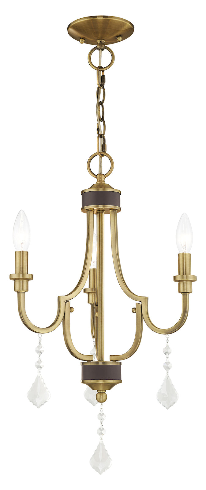 3 Light Mini Chandelier