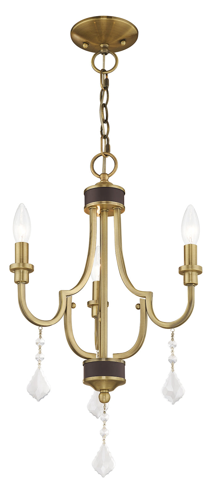 3 Light Mini Chandelier