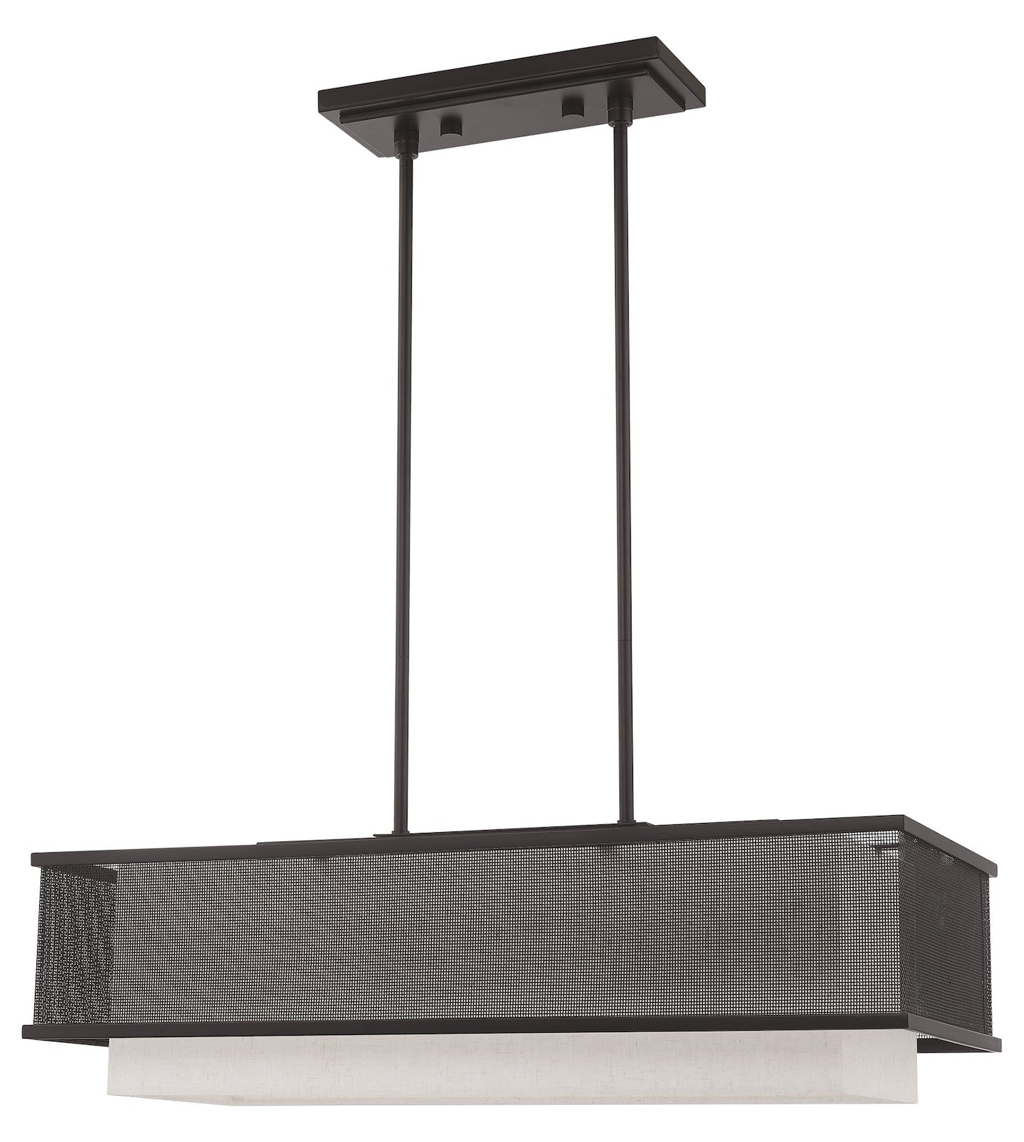3 Light Linear Chandelier
