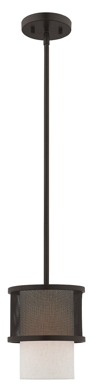 1 Light Mini Pendant by Livex Lighting