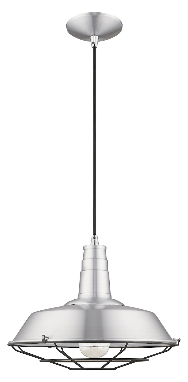 Metal Shade 14 Inch 1 Light Mini Pendant
