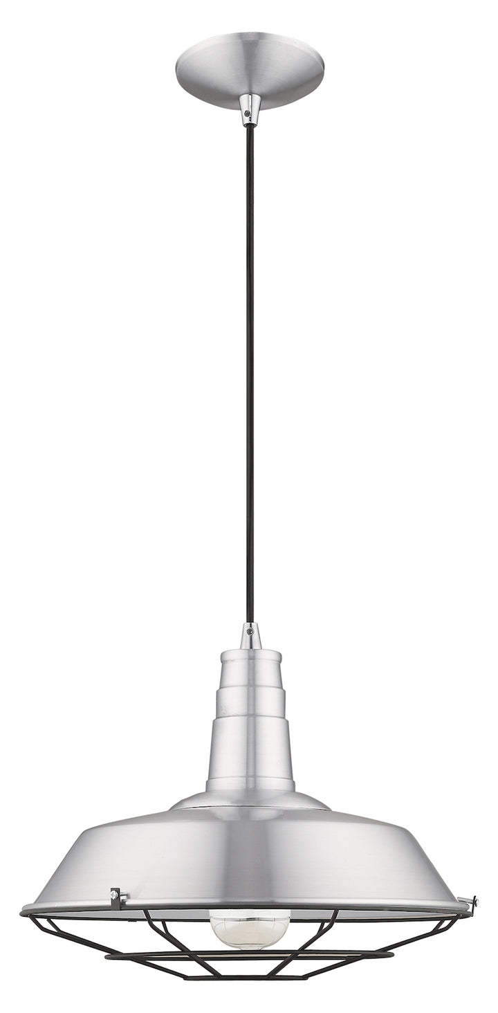 Metal Shade 14 Inch 1 Light Mini Pendant