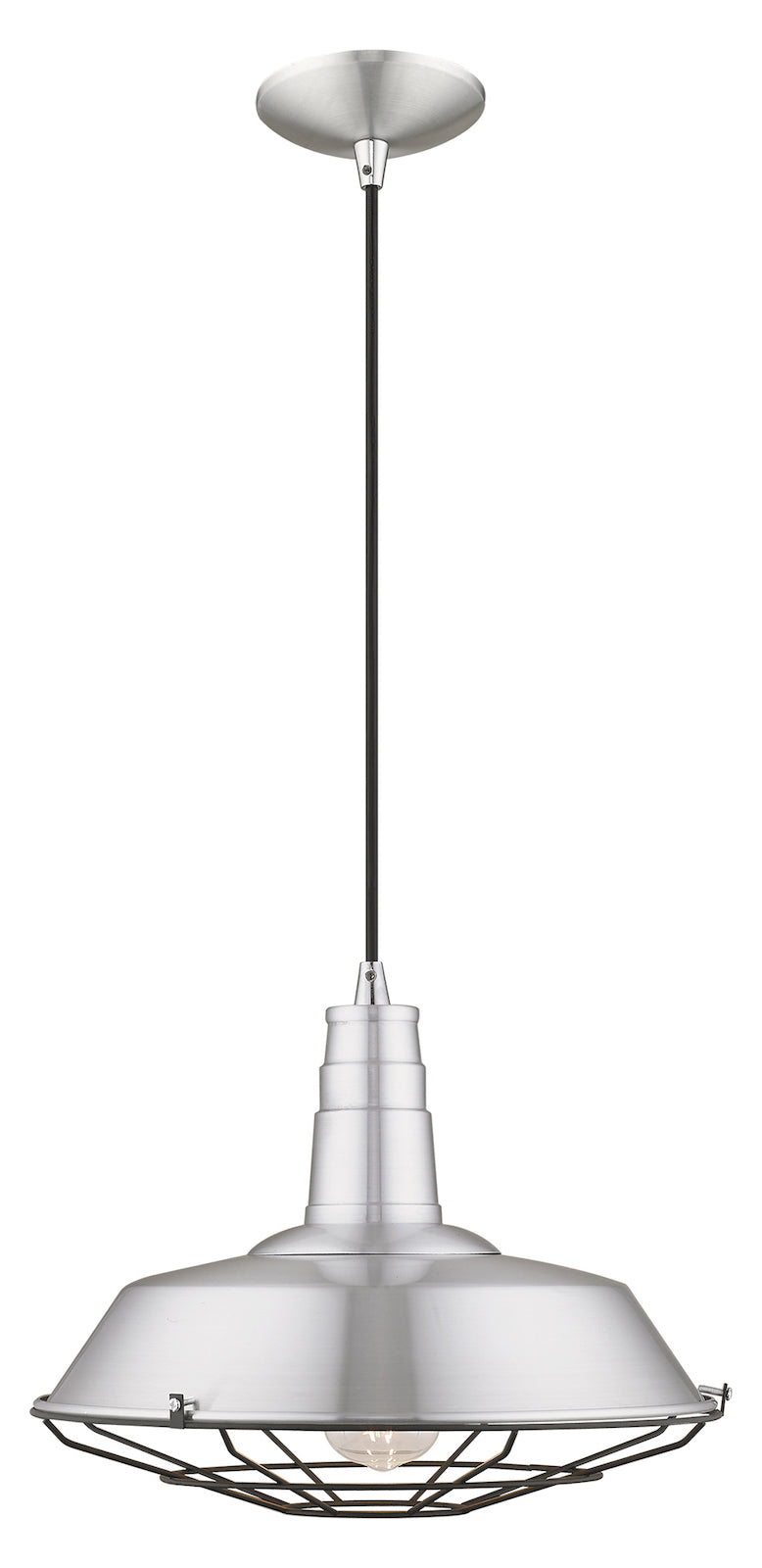 Metal Shade 14 Inch 1 Light Mini Pendant
