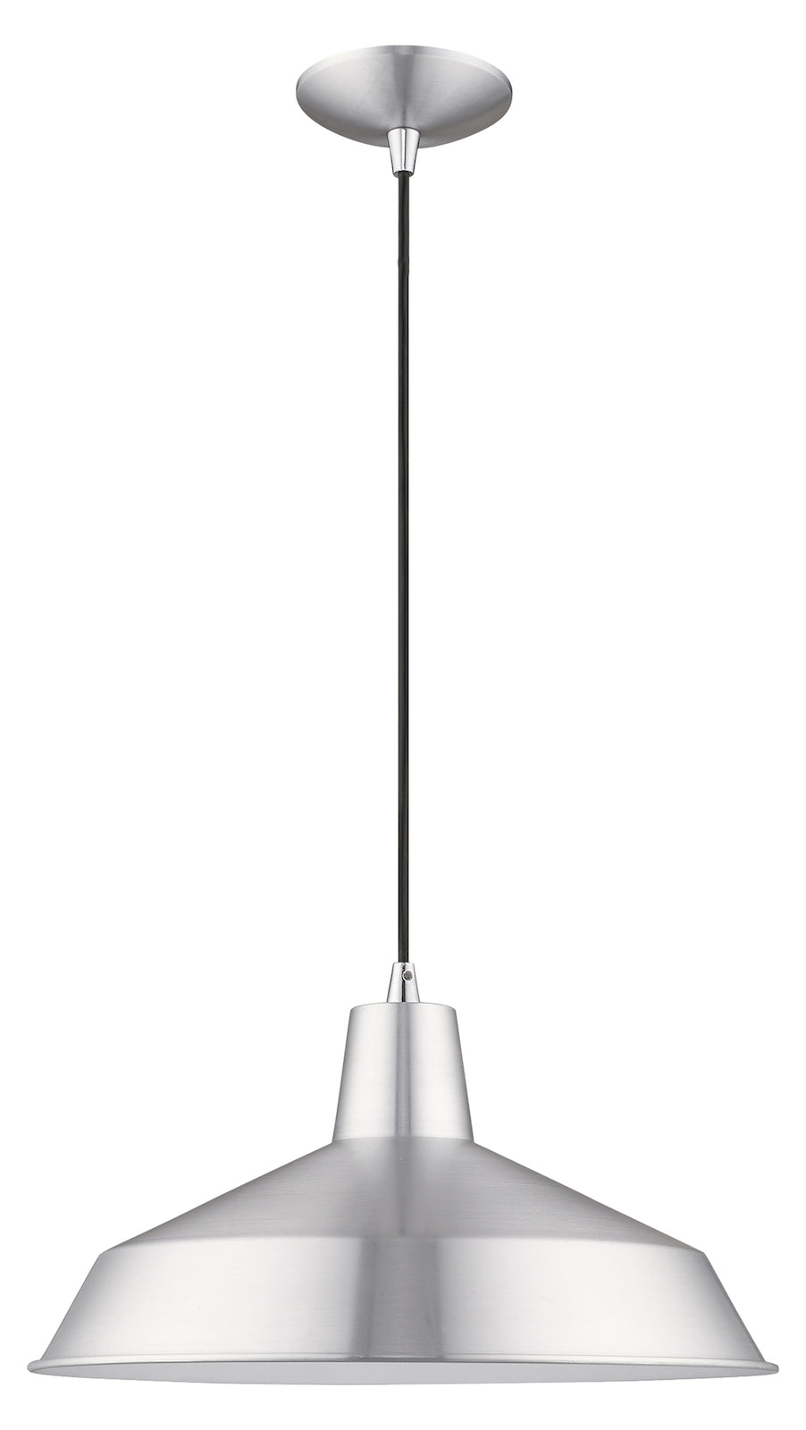 Metal Shade 16 Inch 1 Light Mini Pendant
