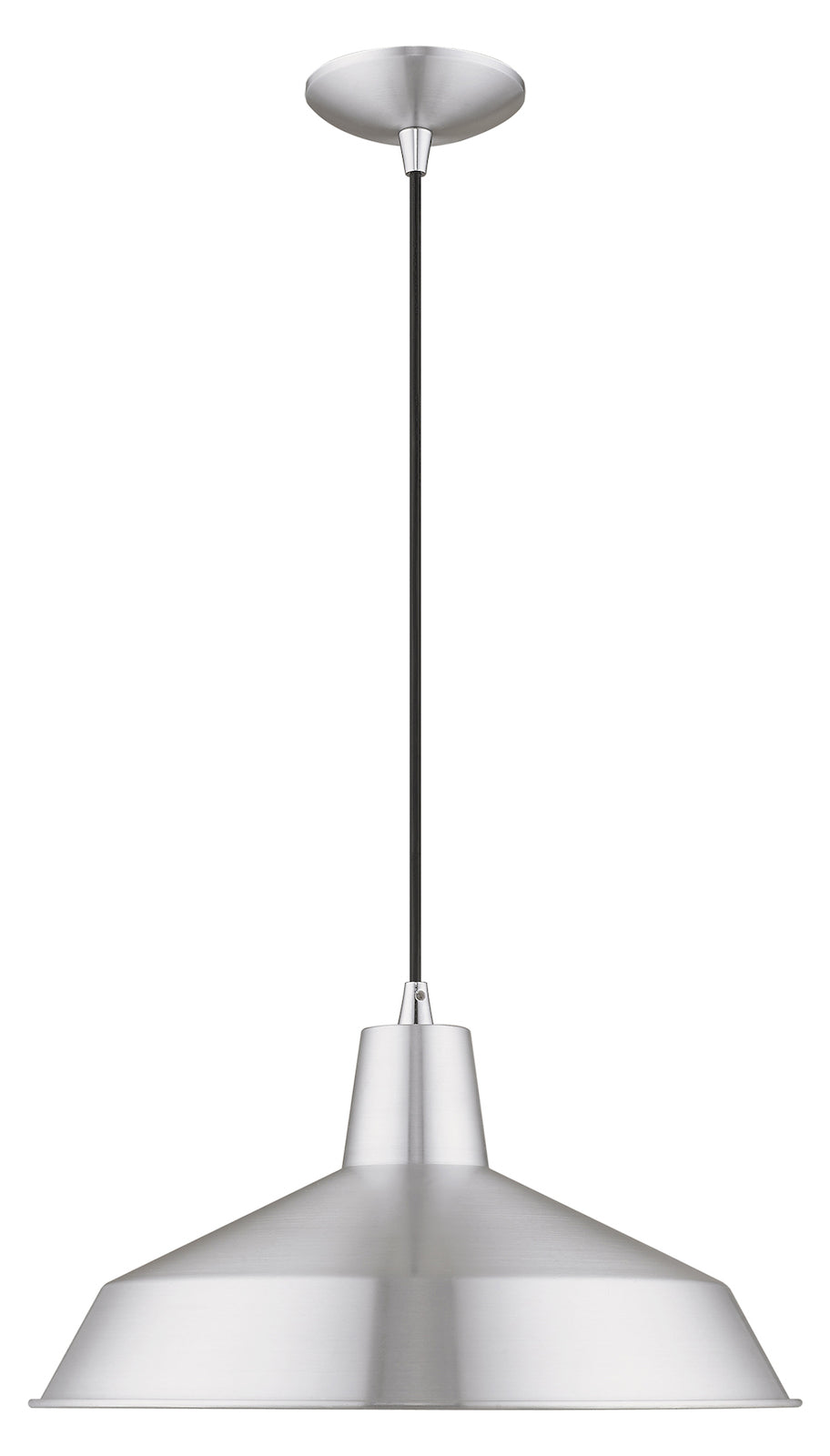 Metal Shade 16 Inch 1 Light Mini Pendant