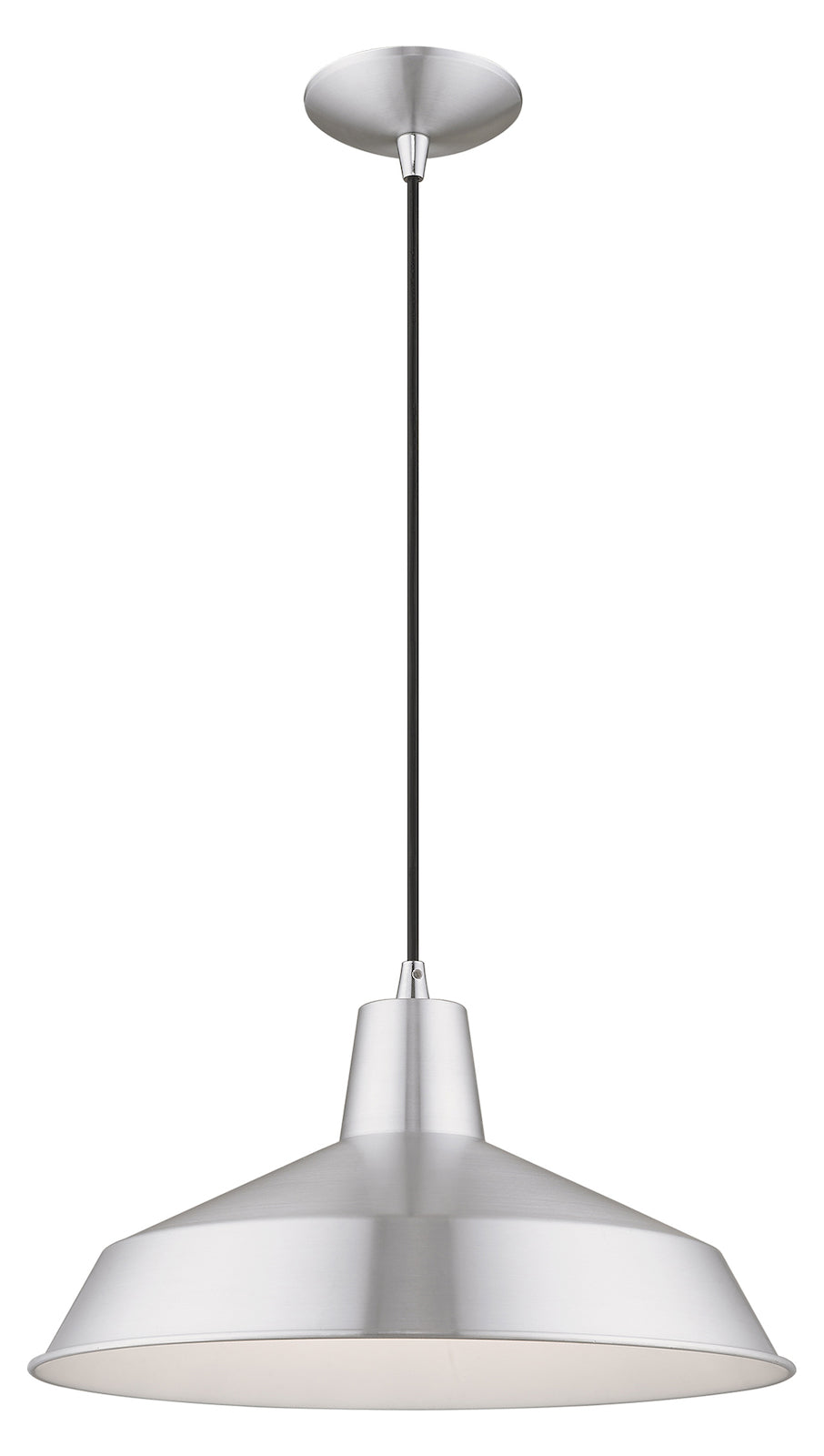 Metal Shade 16 Inch 1 Light Mini Pendant