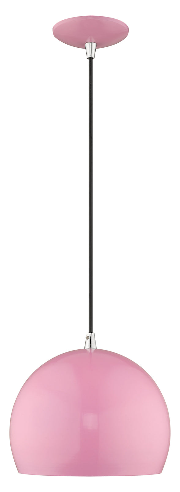 Metal Shade 10 Inch 1 Light Mini Pendant