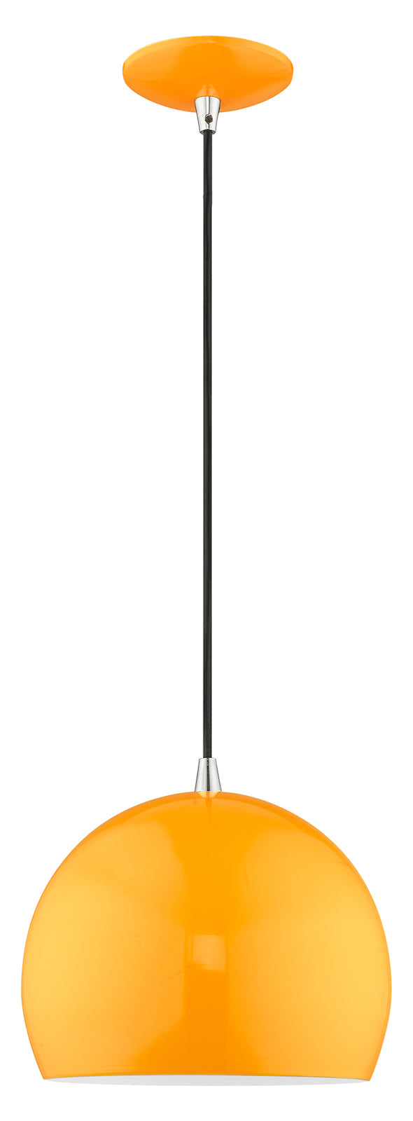 Metal Shade 10 Inch 1 Light Mini Pendant