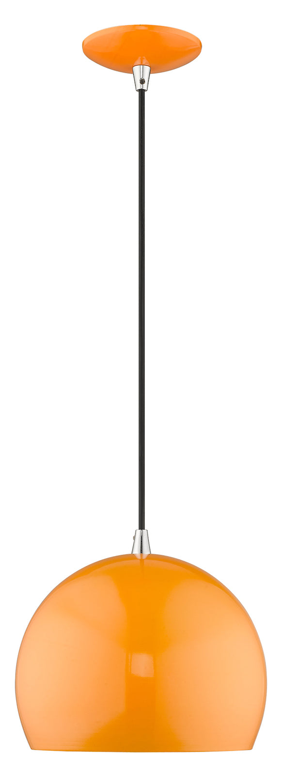 Metal Shade 10 Inch 1 Light Mini Pendant